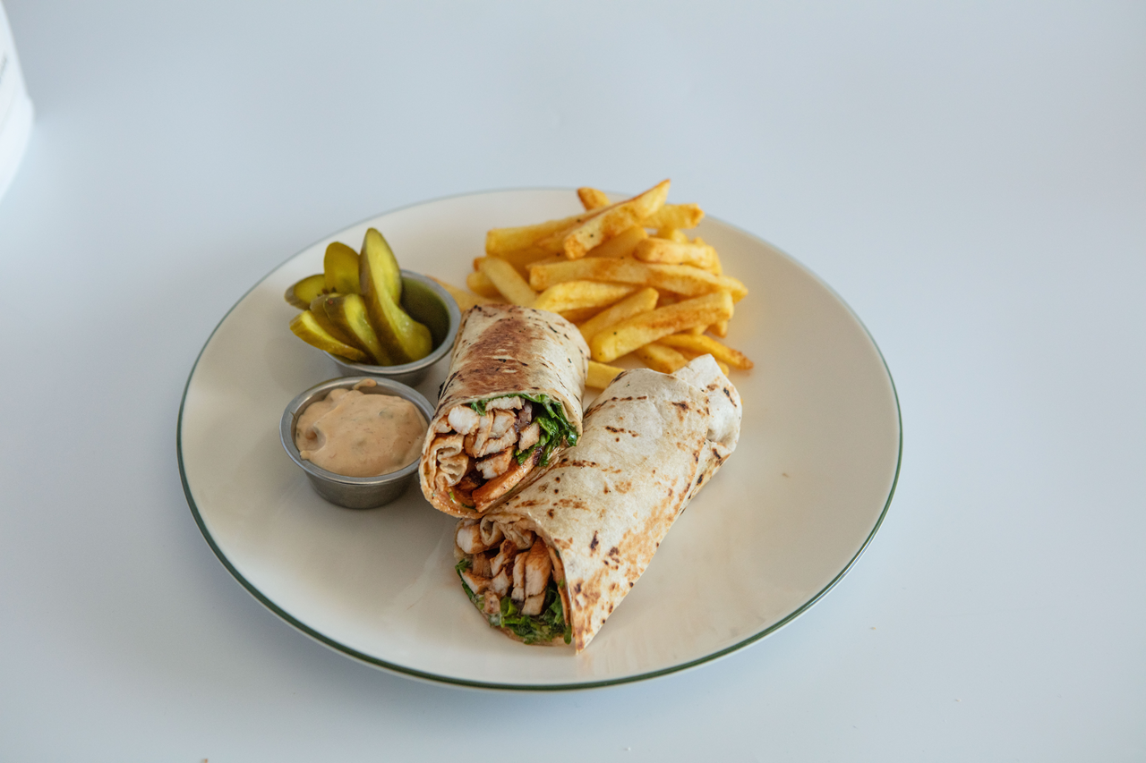 BBQ Tavuk Wrap