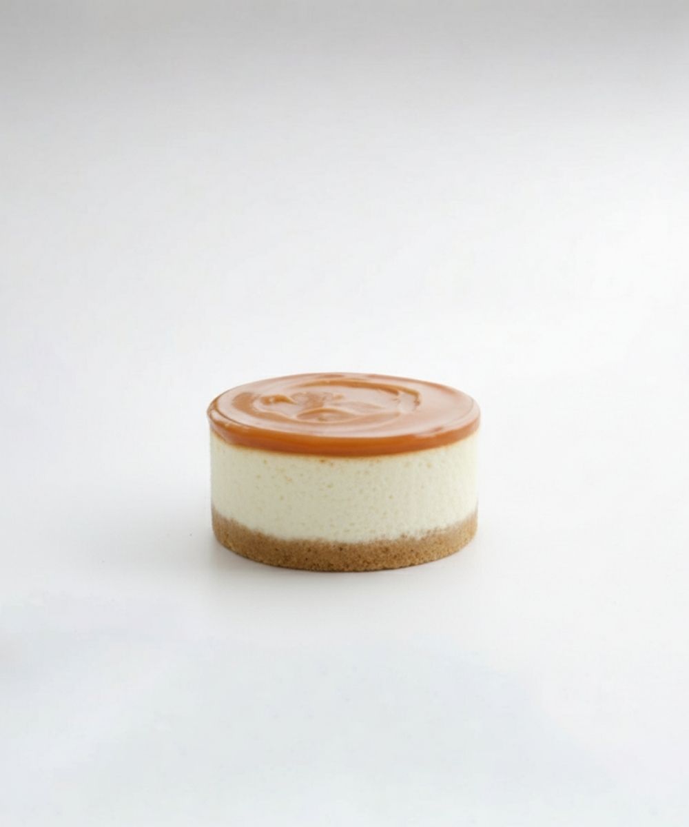 Özsüt Karamelli Mini Cheesecake